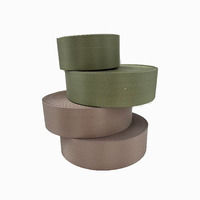 Sangle en nylon multifonctionnelle personnalisée de 1 pouce de large pour sacs et chaussures avec logo imprimé