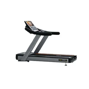 Treadmill komersial bodystrong HD layar besar dengan mesin lari kebugaran motor AC