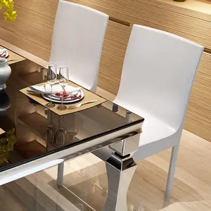 Ev mobilyaları yemek masası seti yemek masası ve sandalye 10 kişilik yemek masası