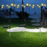 휴일 훈장 옥외 정원 말뚝 램프 잔디밭 램프 방수 태양 반딧불 그네 램프