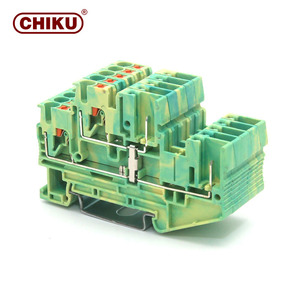 Kết nối điện rpv đẩy trong thiết bị đầu cuối dây nối 2.5 mét kết hợp Din Rail mùa xuân Push-in khối thiết bị đầu cuối - Product Image 2