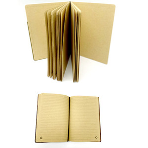 Quaderno Unico con Copertina Rigida in Carta di Foglie di Tè e Carta di Fondi di Caffè, con Carta Riciclata di Alta Qualità per Scrivere Diari - Product Image 6