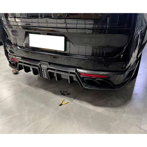 Kit carrosserie en fibre de carbone pour modification et amélioration de voiture 2025 : Lame de pare-chocs avant/arrière, jupes latérales, extension d'aile, spoiler arrière supérieur pour Zeekr 9X - Product Image 5