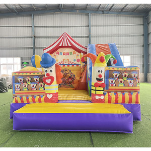 Château Gonflable Commercial Thème Zèbres <span class=keywords><strong>Pas</strong></span> <span class=keywords><strong>Cher</strong></span> pour l'Extérieur – Combos Château Gonflable Commercial à Vendre - Product Image 2