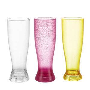 Verres à bière en plastique de 22 oz en gros, gobelets transparents en PS avec mesures gravées au laser, durables et réutilisables - Product Image 5