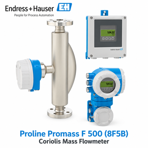 เครื่องวัดอัตราการไหลแบบคอริโอลิส Endress+Hauser Proline Promass F 500 8F5B OEM สแตนเลสสตีล สำหรับวัดอัตราการไหลของก๊าซและอากาศในอุณหภูมิสูง แบบควบคุมระยะไกล - Product Image 1
