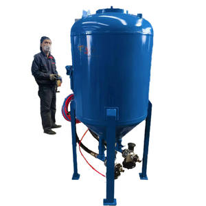 Sabbiatrice Mobile professionale di alta qualità per la rimozione della ruggine pulizia manuale e brunitura componenti del nucleo PLC - Product Image 5