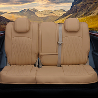 Housse de siège de voiture en cuir respirante et durable, personnalisée pour Toyota Land Cruiser, Nissan Patrol, Ford Mustang, Chevrolet Camaro