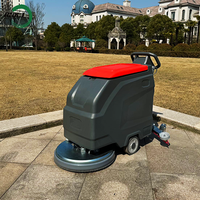 RNKJ-Robot de Nettoyage Intelligent avec Aspirateur Combo Vadrouille à Carburant Électrique pour Bureau Hôtels Construction Restaurants Moteur Brosse