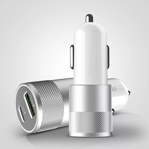 Di alta qualità 2.4A tipo C caricatore per telefono cellulare USB QC 3.0 PD ricarica rapida caricabatteria per auto per <span class=keywords><strong>Samsung</strong></span> Apple Huawei - Product Image 6