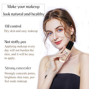 Visage Maquillage Pleine Couverture Imperméable À L'eau Longue Durée BB Maquillage fond de Teint Liquide Crème - Product Image 4