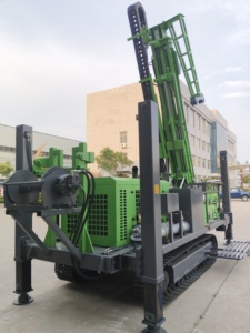 CSQX1600 크롤러형 전유압식 시추 장비 1800m 엔지니어링 지질학 얕은 석유 천연가스 지하수 시추 코어 모터 - Product Image 2