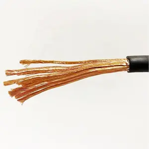 Câble électrique IEC 60245 81 600V 16mm2 25mm2 30mm2 35mm2 50mm2 70mm2 95mm2 120mm2 185mm2 Câble de machine à souder