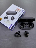 Q60 TWS Earbud Nirkabel In-Ear dengan Layar LED Digital, Earphone Gaming Open-Ear dengan Mikrofon untuk Ponsel Pintar
