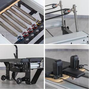 Реформер с башней класса люкс, регулируемый, многофункциональный, коммерческий, для пилатеса, с алюминиевой конструкцией, прочный - Product Image 3