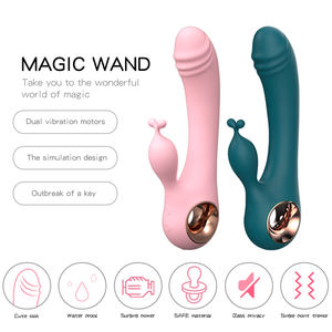 Cordless <span class=keywords><strong>Super</strong></span> bacchetta massaggiatore impermeabile G Spot coniglio Sex Toy energia elettrica masturbazione vibratore Dildo per le donne - Product Image 3
