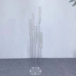 Candelabros Modernos de Acrílico de Lujo, Nuevos, para Decoración de Centros de Mesa en Bodas y Fiestas, Soporte para Flores - Product Image 3