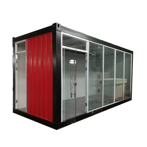 Maison modulaire préfabriquée de conteneur ondulé de conception de restaurant de barre de plage à vendre Allstar Coffee Shop porte en acier hôtel moderne - Product Image 3