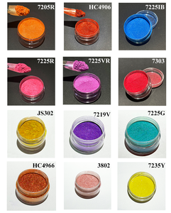 Poudre de mica colorée de qualité cosmétique pour résine époxy - Product Image 4
