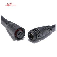 Connecteur de câble de signal multibroche M19 LLT 10pin 5A 110V connecteur de câble électronique 8 9 10 12 14 broches connecteur de câble extérieur