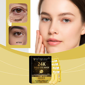 Mascarilla de Ojos de Cristal de Colágeno con Oro de 24k, Reafirmante, Reduce Bolsas y Ojeras, Hidratante, Productos para el Cuidado de la Piel - Product Image 3