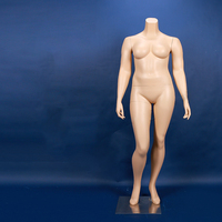 Jasmine Remises en gros sur Mannequin grande taille en fibre de verre avec tête pour femme Base en acier inoxydable