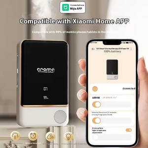 Diffuseur d'arômes intelligent de bureau avec écran numérique, vaporisateur de parfum automatique, désodorisant de pièce programmable pour la maison - Product Image 4