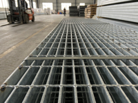 Grille de drainage des eaux pluviales en acier galvanisé à chaud à barres plates