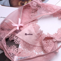 Sexy Dames Ademende Lage Taille Ondergoed T Broek Kanten Tiener String Foto 'S Bikini Doorzichtig String