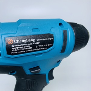 2000W High <b>Power</b> Sealing <b>Tools</b> Wax Thermo Glue Gun Sticks Rechargeable Lithium Hot Cordless Heat Guns OEM - Product Image 3