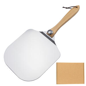 <span class=keywords><strong>Pala</strong></span> de <span class=keywords><strong>pizza</strong></span> de aluminio resistente a altas temperaturas con mango de madera plegable giratorio desmontable <span class=keywords><strong>para</strong></span> hornear <span class=keywords><strong>pizza</strong></span> y pan caseros - Product Image 6