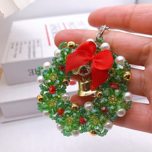 Decoración Navideña Personalizada, Guirnalda Verde Navideña Especial y Delicada, Recuerdo, Decoración para el Hogar, Accesorios para Automóviles Hechos a Mano con Diseño de Arcoíris - Product Image 2