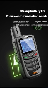 Dài phạm vi 100km toàn cầu PTT Mạng công cộng 4 gam LTE hai cách phát thanh công cộng Walkie Talkie 100km 500km phạm vi với thẻ Sim - Product Image 6