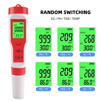 Testeur de qualité de l'eau multi-paramètres 7 en 1, 3 en 1, capteur de température, SG, SEL, ORP, PH, EC, TDS