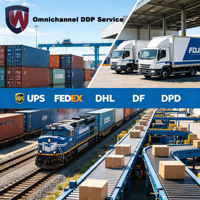 Service de transport ferroviaire, stockage en entrepôt, transitaire DDP, livraison express par train