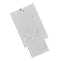 Etiquetas Colgantes de PVC Personalizadas de Alta Calidad para Ropa, Etiquetas para Camisetas con Nombre de Marca, Compatibles con NFC Air Tag, para Uso en Dulces
