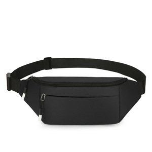 Fanny Pack Multi Zipper Pocket Adjustable Waist Belt Bag Crossbody Sling <b>Chest</b> Bag Unisex Waist Pack for Running Travel Shopping - Product Image 1