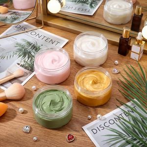 Tarros de Crema Cosmética Transparentes de Plástico PS PET de 60 ml, 100 ml, 200 ml, 250 ml, Envase de Plástico con Tapa Negra, Tarro de Plástico de 4 oz, Tarro para Ungüento - Product Image 6