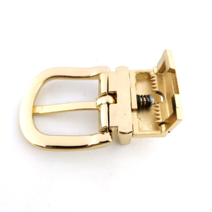 Hebilla de cinturón formal de aleación con cierre de metal chapado para hombres y mujeres - Product Image 6