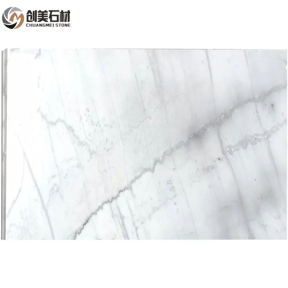 Chinese Natural Stone Cheap Guangxi White Marble Slab Cheap Marble For Tile