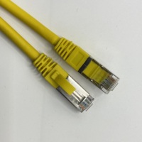 Harga Pabrik Kabel Patch Ethernet Terproteksi 8P8C RJ45 CAT6A SFTP dengan Konduktor Tembaga CCA Kabel LAN Internet Panjang Dapat Disesuaikan
