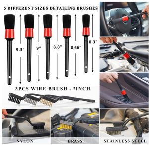 33 pièces Kit de <span class=keywords><strong>nettoyage</strong></span> de lavage de <span class=keywords><strong>voiture</strong></span> Kits de <span class=keywords><strong>nettoyage</strong></span> avec pistolet à mousse brosse grand gant de lavage serviettes intérieur <span class=keywords><strong>complet</strong></span> - Product Image 4