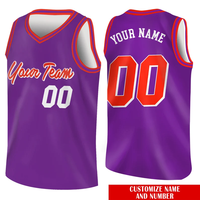 Seragam Tim Basket Kustom, Pakaian Tim yang Dipersonalisasi, Hadiah untuk Penggemar atau Anak-Anak, Pelatihan Olahraga dan Aktivitas Acara.