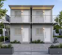 Maison Modulaire Détachable Personnalisée 20FT pour Camp Minier, Bureau Préfabriqué, Maison Préfabriquée