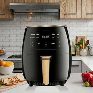 Friteuse à air numérique 6L en stock, sans huile, appareil électroménager professionnel multifonctionnel, friteuses à air sans huile en option - Product Image 1