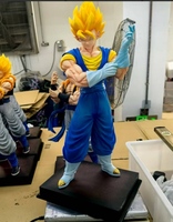Figurine de manga de dessin animé Super Saiyan Gogeta Vegetto de 50 cm, nouvelle figurine en PVC, jouet d'anime, cadeau
