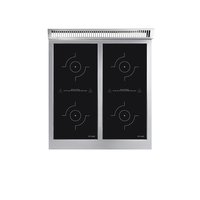 Équipement de restauration commerciale pour restaurants, plaque en verre-céramique de 6 mm d'épaisseur, contrôle de température stable, cuisinière infrarouge électrique