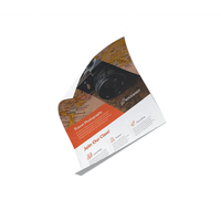 Merveilleux service d'impression offset d'impression pour brochures/prospectus/catalogues papier gaufré pour carton d'emballage de promotions
