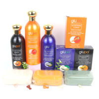Kit OEM Ocarly Magique Éclaircissant Soins de la Peau Glupa Cosmétiques en Gros Contenant Lait Corporel, Crème, Sérum, Savon, Gommage