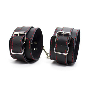 Leather <b>bondage</b> <b>set</b> for couples, alternative flirting SM 6-piece <b>set</b>, adult PU sex toy, sex toy. - Product Image 2
